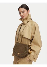 MICHAEL Michael Kors Torebka 30S6AQ5M6O Zielony. Kolor: zielony. Materiał: skórzane, zamszowe #1