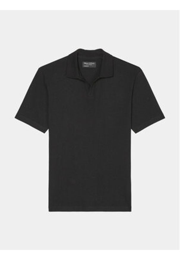 Marc O'Polo Polo M23 2091 53026 Czarny Regular Fit. Typ kołnierza: polo. Kolor: czarny. Materiał: bawełna