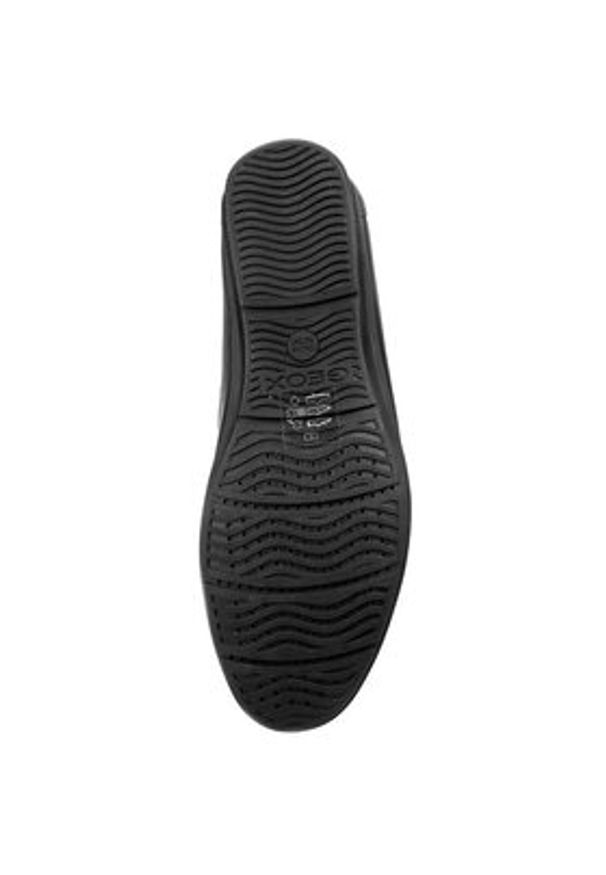 Geox Mokasyny U Simon A U32Q3A 00043 C9999 Czarny. Kolor: czarny. Materiał: skóra
