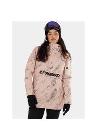 FUNDANGO - Anorak Damski Fundango Birch ECO Logo. Kolor: różowy. Sezon: zima. Sport: wspinaczka, narciarstwo