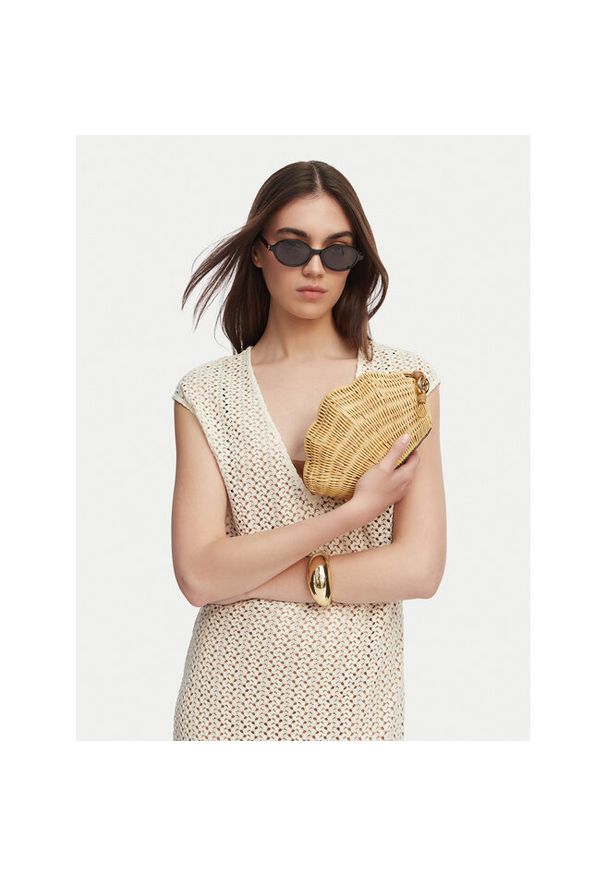 Torebka MICHAEL Michael Kors. Kolor: beżowy