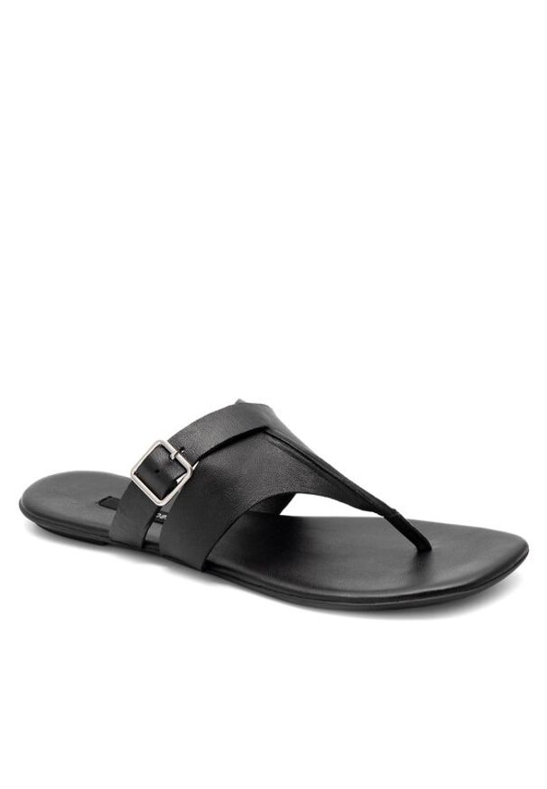 Gino Rossi Japonki YARA-6610 Czarny. Kolor: czarny. Materiał: skóra