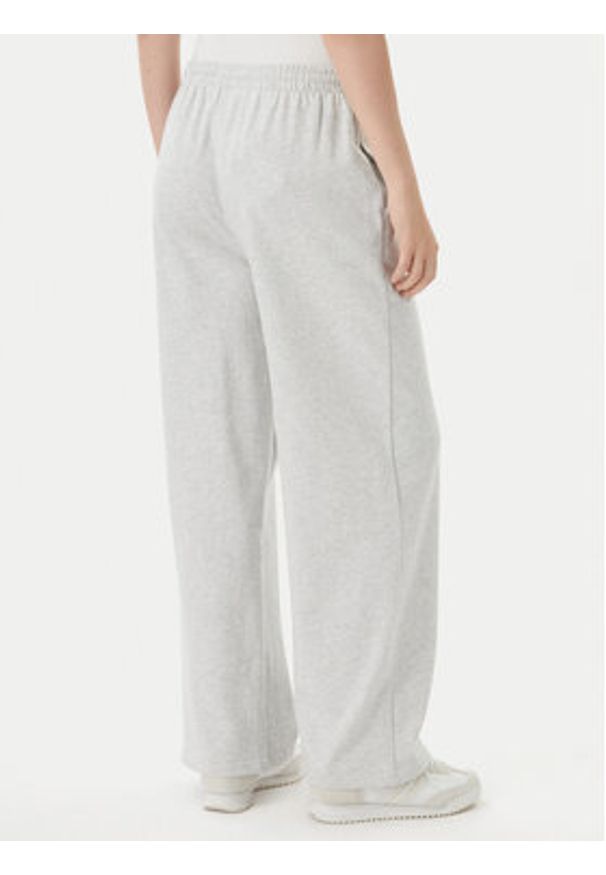 TOMMY HILFIGER - Tommy Hilfiger Spodnie dresowe UW0UW06180 Szary Wide Leg. Kolor: szary. Materiał: bawełna
