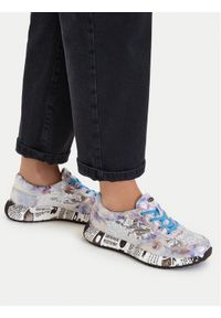 Laura Vita Sneakersy Burton 05 Kolorowy. Materiał: skóra. Wzór: kolorowy #1