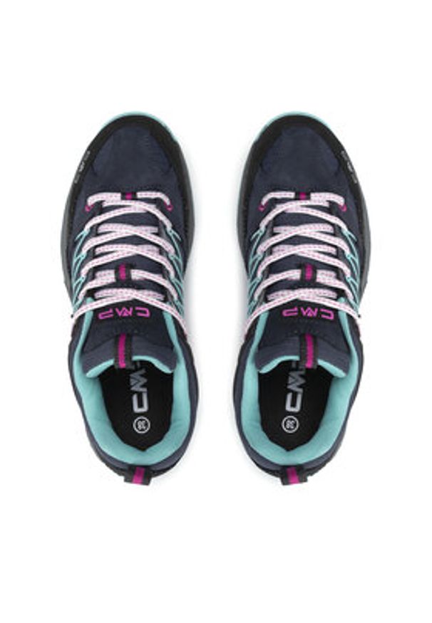 CMP Trekkingi Kids Rigel Low Trekking Shoe Kids Wp 3Q54554J Granatowy. Kolor: niebieski. Materiał: materiał. Sport: turystyka piesza