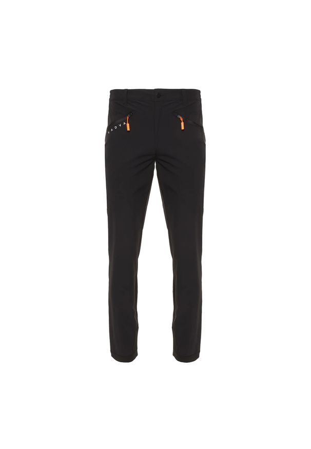 Spodnie męskie KADVA Tores. Kolor: czarny. Długość: długie