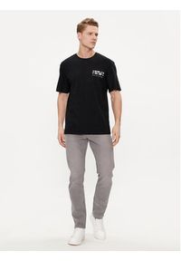 Jack & Jones - Jack&Jones T-Shirt Guru 12249187 Czarny Relaxed Fit. Kolor: czarny. Materiał: bawełna #7