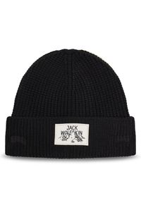 Czapka Jack Wolfskin. Kolor: czarny