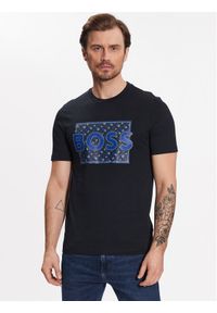 BOSS - Boss T-Shirt Tiburt 353 50489334 Granatowy Regular Fit. Kolor: niebieski. Materiał: bawełna #1