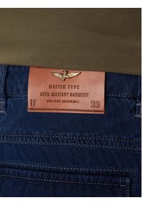 Aeronautica Militare Szorty jeansowe 251BE252CT3507 Granatowy Regular Fit. Kolor: niebieski. Materiał: bawełna
