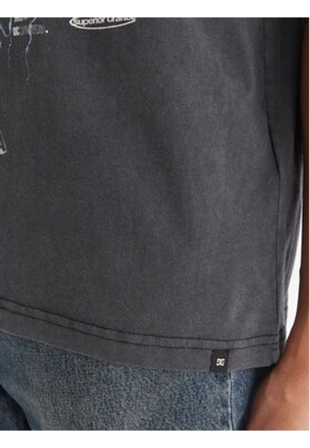 DC Shoes T-Shirt Skull Shock EDYZT0435 Czarny Regular Fit. Kolor: czarny. Materiał: bawełna