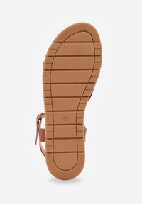 Born2be - Czarne Sandały VICES na Płaskiej Podeszwie z Paskiem w Kształcie X Doriven. Okazja: na co dzień, na randkę, na spacer. Zapięcie: pasek. Kolor: czarny. Materiał: len. Sezon: lato. Obcas: na płaskiej podeszwie. Styl: casual, elegancki #6