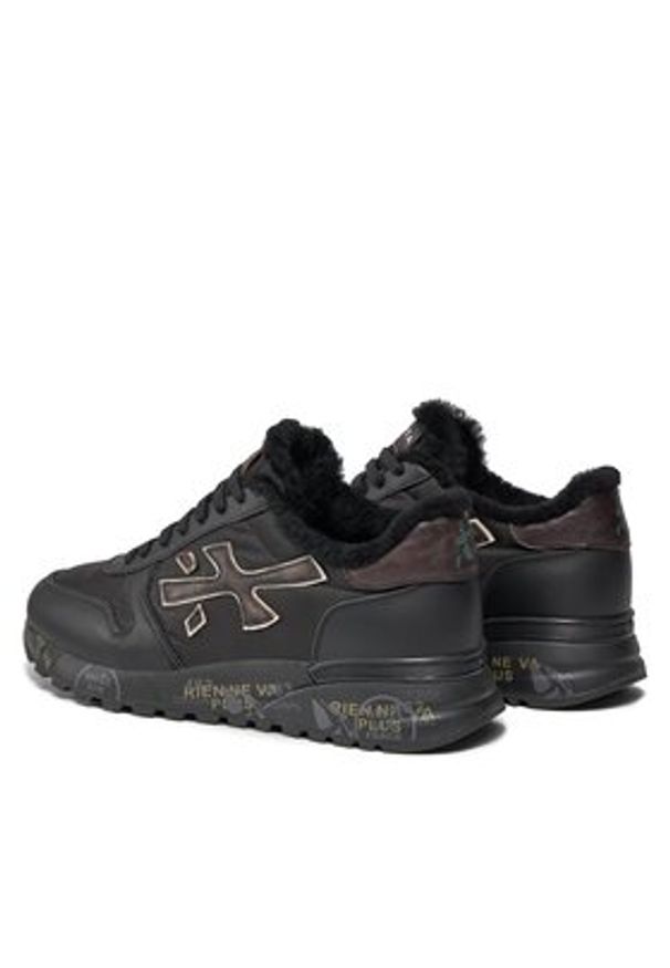 Premiata Sneakersy Mick 6565M Czarny. Kolor: czarny. Materiał: materiał