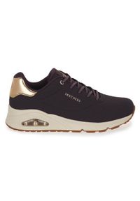 skechers - Buty do chodzenia damskie Skechers Dkpr Uno Shimme. Zapięcie: sznurówki. Kolor: fioletowy, wielokolorowy. Materiał: syntetyk, materiał. Szerokość cholewki: normalna. Model: Skechers Sport. Sport: turystyka piesza