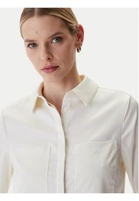 Guess Koszula W5RH40 WFQC2 Écru Regular Fit. Materiał: syntetyk #2