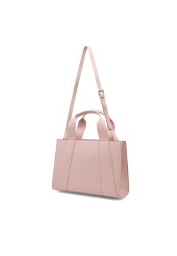 Simple Torebka MLS-J-011-05 Różowy. Kolor: różowy. Materiał: skórzane
