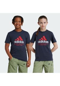 Adidas - Koszulka Manchester United Kids. Kolor: szary. Materiał: bawełna