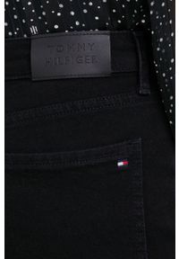 TOMMY HILFIGER - Tommy Hilfiger Jeansy damskie medium waist. Kolor: czarny #3