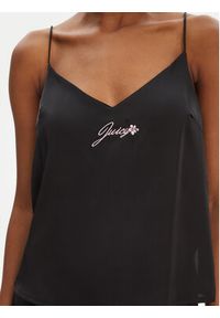 Juicy Couture Koszulka piżamowa JCLCT125511 Czarny Regular Fit. Kolor: czarny. Materiał: syntetyk #3