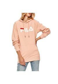 Fila - Bluza z Kapturem Classic Pure Rozmiar M Różowy - 681090-A712. Typ kołnierza: kaptur. Kolor: różowy. Materiał: bawełna, poliester, materiał