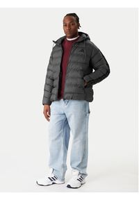 Adidas - adidas Kurtka zimowa Essentials Climawarm 3-Stripes JX7772 Szary Regular Fit. Kolor: szary. Materiał: syntetyk. Sezon: zima #6