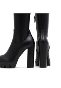 DeeZee Kozaki Odettle H339-1 Czarny. Kolor: czarny. Materiał: skóra #4