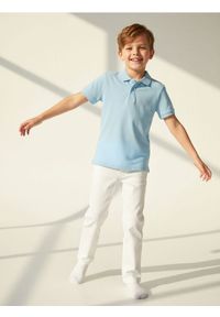 Sinsay - Koszulka polo - niebieski. Typ kołnierza: polo. Kolor: niebieski #1