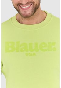 Blauer USA - BLAUER Zielona bluza. Kolor: zielony #4