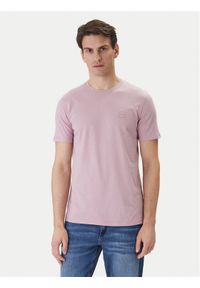 BOSS T-Shirt Tales 50508584 Fioletowy Regular Fit. Kolor: fioletowy. Materiał: bawełna #1
