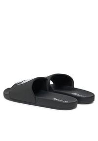 Versace Jeans Couture Klapki 77YA3SQ3 Czarny. Kolor: czarny