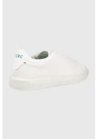 ACBC buty kolor biały. Nosek buta: okrągły. Zapięcie: sznurówki. Kolor: biały. Materiał: guma. Wzór: motyw zwierzęcy
