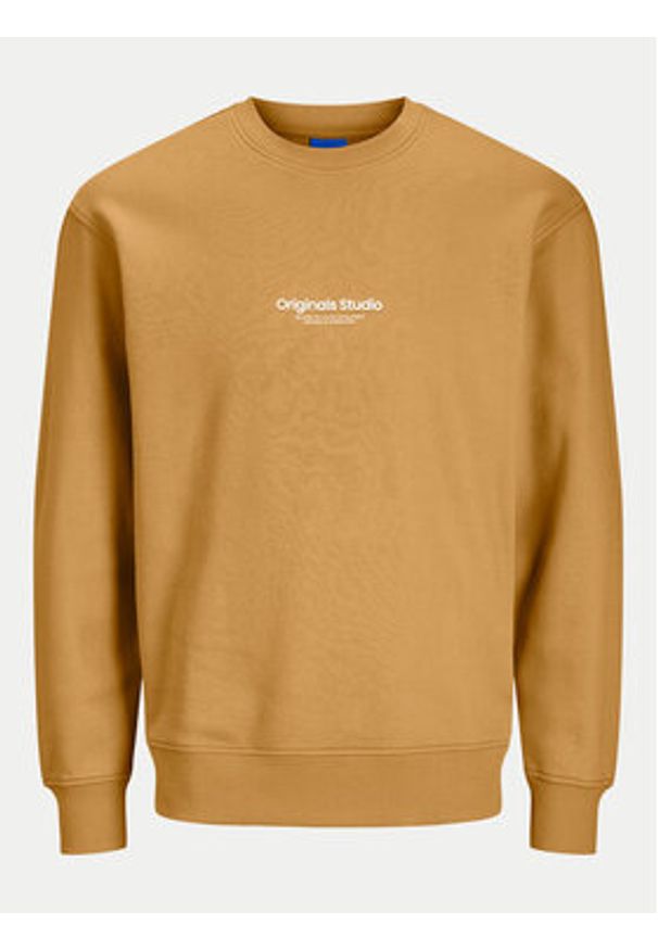 Jack & Jones Bluza Vesterbro 12241694 Beżowy Relaxed Fit. Kolor: beżowy. Materiał: bawełna