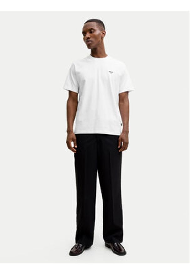 Jack & Jones T-Shirt Tyler 12292383 Biały Regular Fit. Kolor: biały. Materiał: bawełna