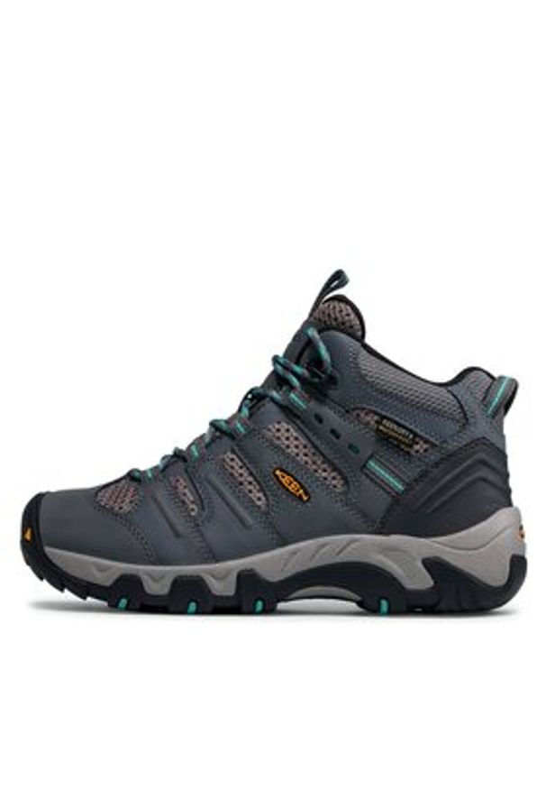 keen - Keen Trekkingi Koven Mid Wp 1020212 Szary. Kolor: szary. Materiał: materiał