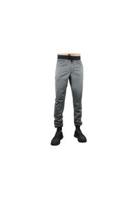 Spodnie Under Armour Sportstyle Jogger, Mężczyźni. Kolor: czarny, szary, wielokolorowy. Materiał: poliester, materiał. Sport: piłka nożna
