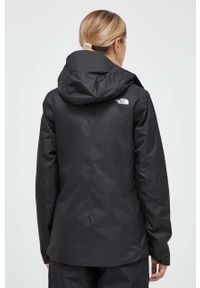The North Face kurtka damska kolor czarny przejściowa. Kolor: czarny. Materiał: syntetyk, włókno, materiał. Długość: długie #6
