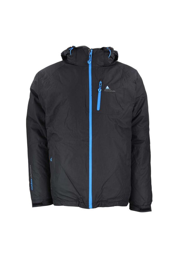 PEAK MOUNTAIN - Kurtka narciarska 3 w 1 Peak Mountain Cixi. Kolor: czarny. Sezon: zima. Sport: narciarstwo