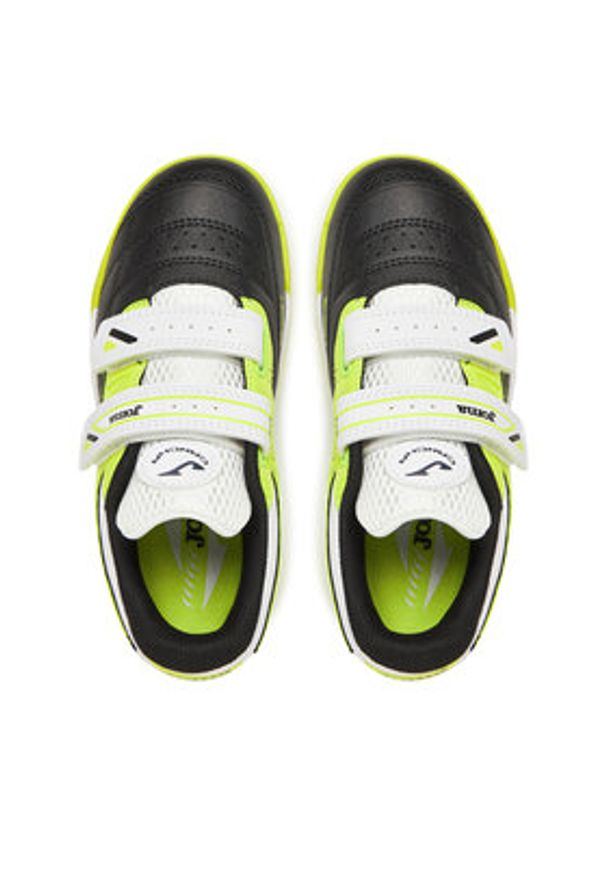 Joma Buty do piłki nożnej Cancha Jr 2501 CAJS2501INV Czarny. Kolor: czarny. Materiał: skóra