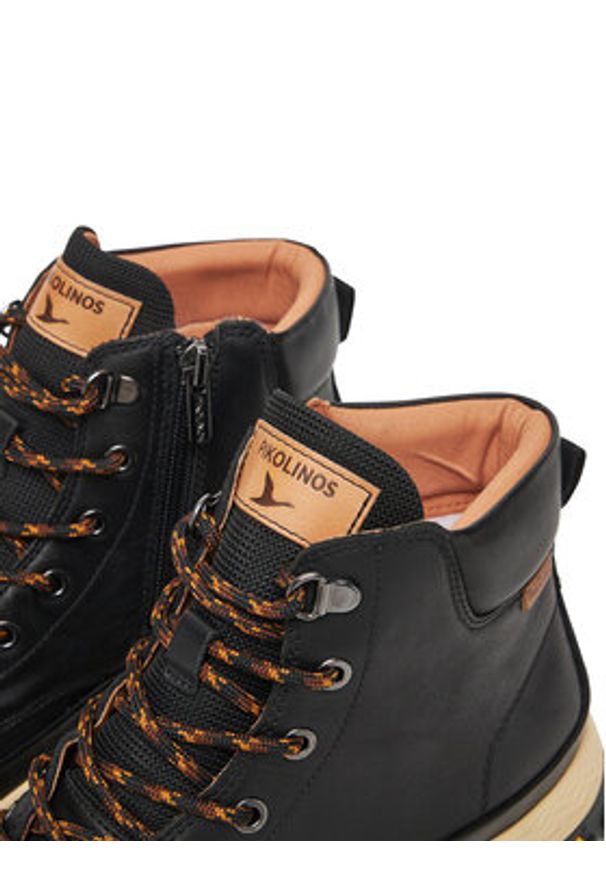 Pikolinos Trapery U0G-8041 Czarny. Kolor: czarny. Materiał: skóra