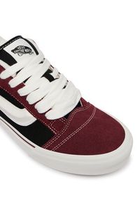 Vans Tenisówki Knu Skool VN000D2202Y1 Bordowy. Kolor: czerwony. Materiał: skóra, zamsz #3