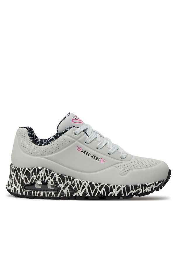 skechers - Sneakersy Skechers. Kolor: biały