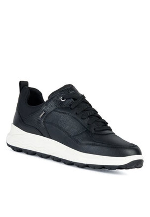 Geox Sneakersy D Spherica 4x4 B Abx D3626D 046FE C9999 Czarny. Kolor: czarny. Materiał: materiał