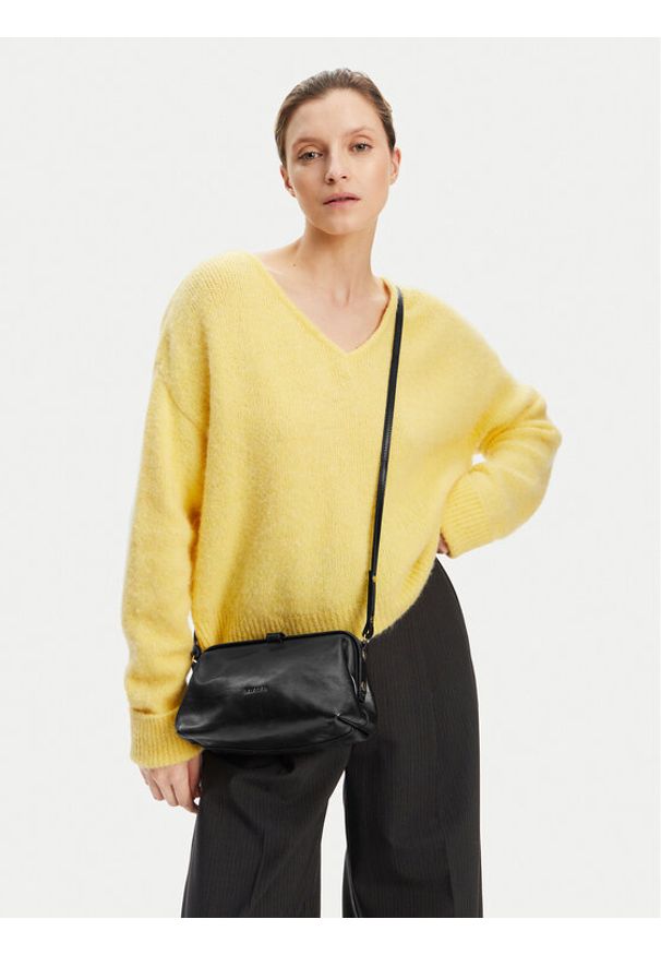 BALAGAN - Balagan Torebka Rofe M Czarny. Kolor: czarny. Materiał: skórzane