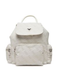 Guess Plecak V5GZ05 WH492 Biały. Kolor: biały. Materiał: materiał