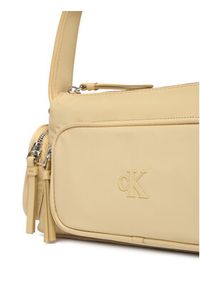 Calvin Klein Torebka Pocket Nylon Bag W/Strap LV04F3132G Żółty. Kolor: żółty #4