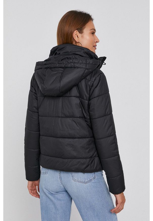 G-Star RAW - G-Star Raw Kurtka kolor czarny zimowa. Okazja: na co dzień. Kolor: czarny. Materiał: materiał. Wzór: gładki. Sezon: zima. Styl: casual