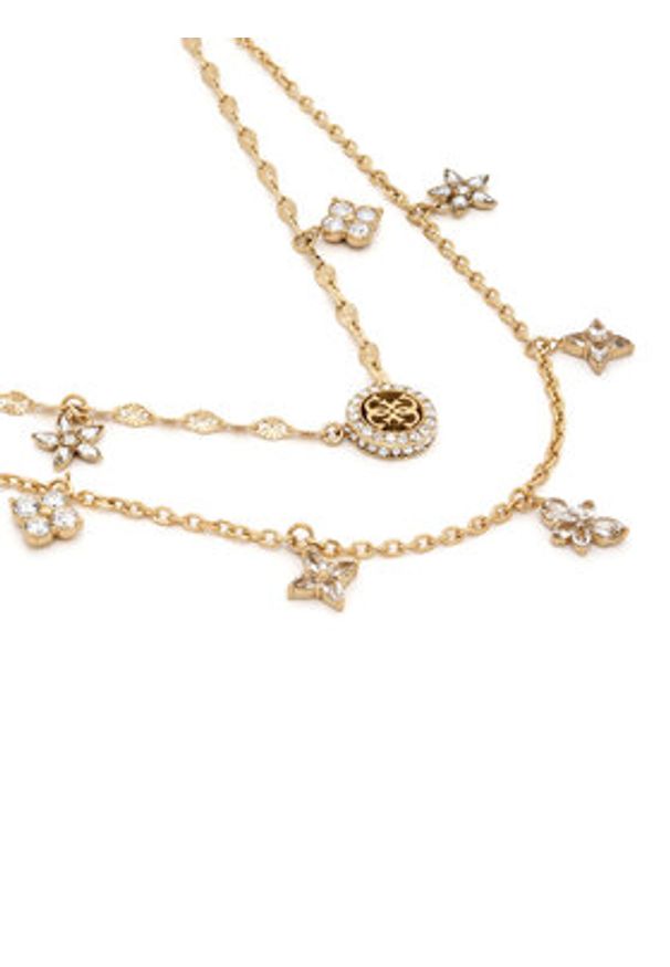 Guess Naszyjnik JUBN06 028JW Złoty. Materiał: ze stali nierdzewnej, ze stali. Kolor: złoty