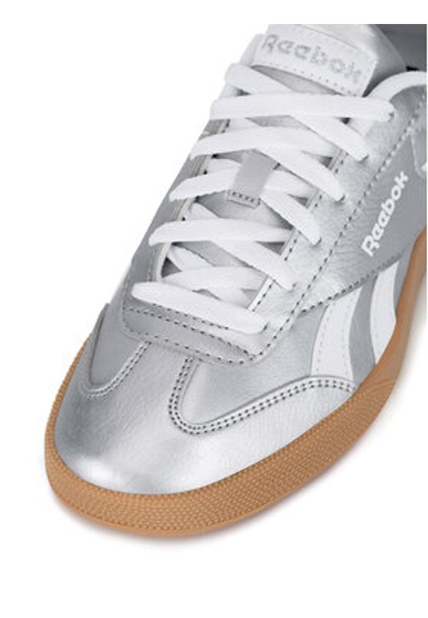 Reebok Sneakersy REEBOK SMASH EDGE 100216233 Srebrny. Kolor: srebrny. Materiał: skóra