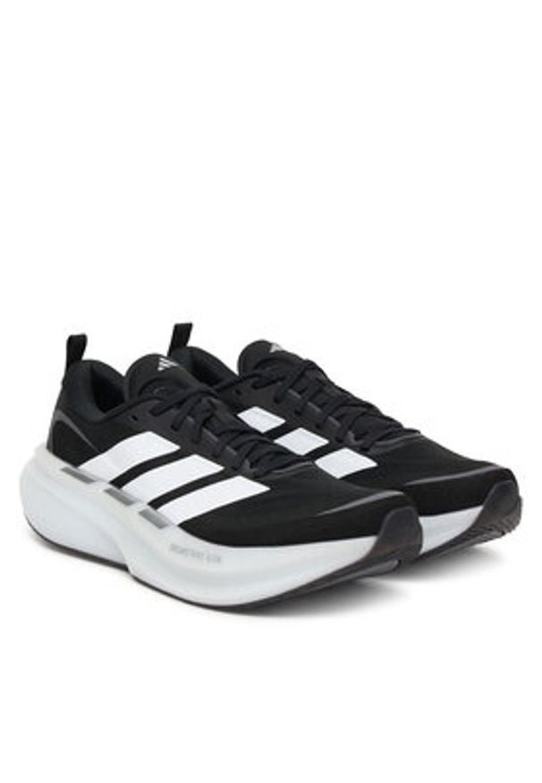 Adidas - adidas Buty do biegania Supernova Glide M HQ7560 Czarny. Kolor: czarny. Materiał: materiał