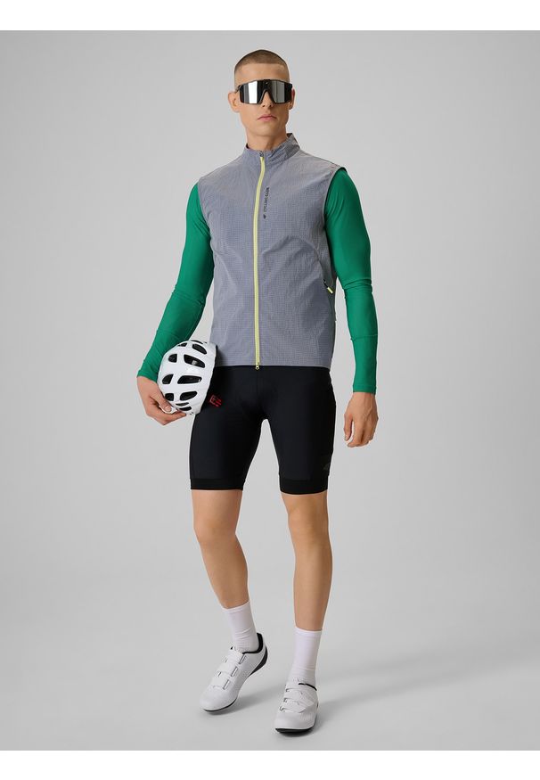 4f - 4F Longsleeve kolarski męski - zielony XXL. Kolor: zielony. Materiał: dzianina, skóra, materiał, włókno. Długość rękawa: długi rękaw. Długość: długie. Sport: kolarstwo